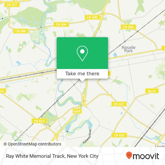 Mapa de Ray White Memorial Track