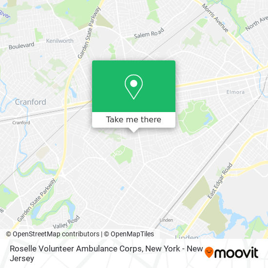 Mapa de Roselle Volunteer Ambulance Corps