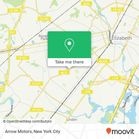 Mapa de Arrow Motors