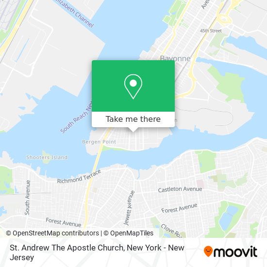 St. Andrew The Apostle Church map