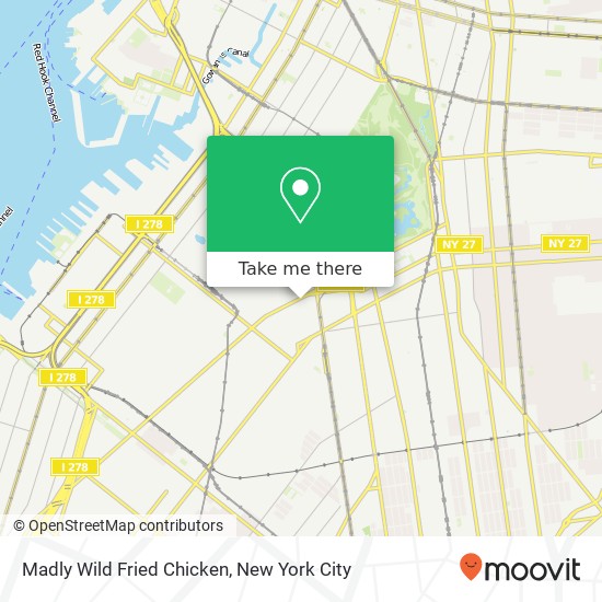 Madly Wild Fried Chicken map