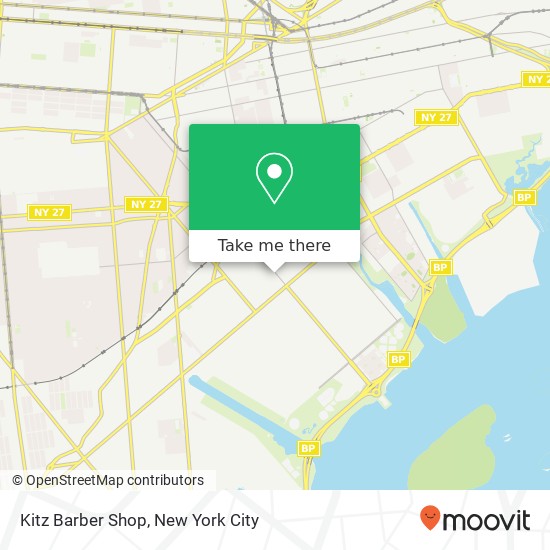 Mapa de Kitz Barber Shop