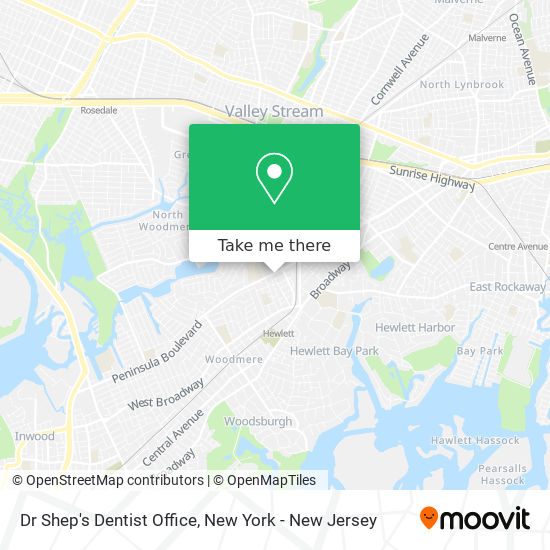 Mapa de Dr Shep's Dentist Office