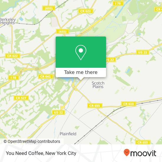 Mapa de You Need Coffee