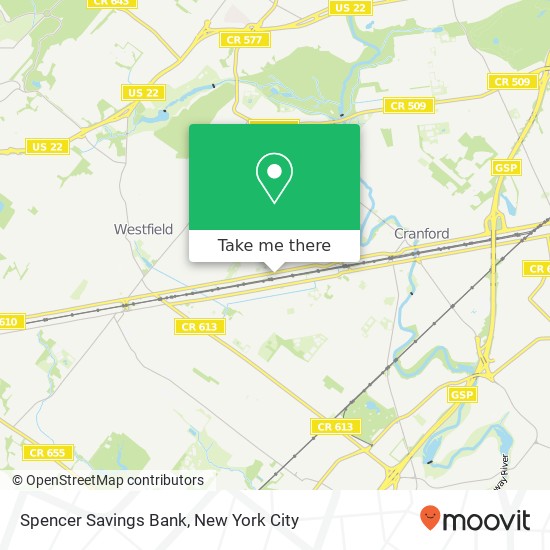 Spencer Savings Bank map