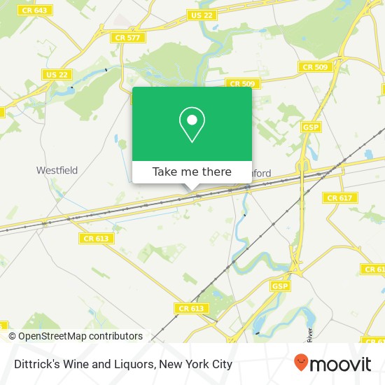 Dittrick's Wine and Liquors map