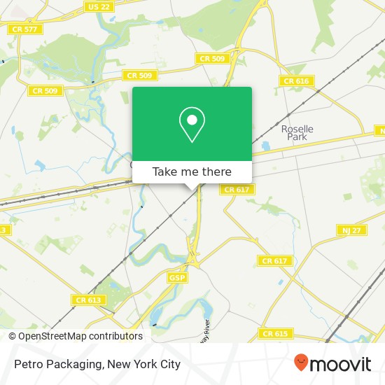 Petro Packaging map