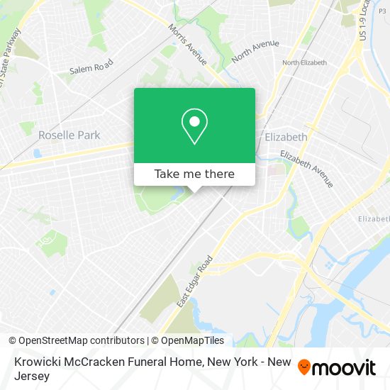 Krowicki McCracken Funeral Home map