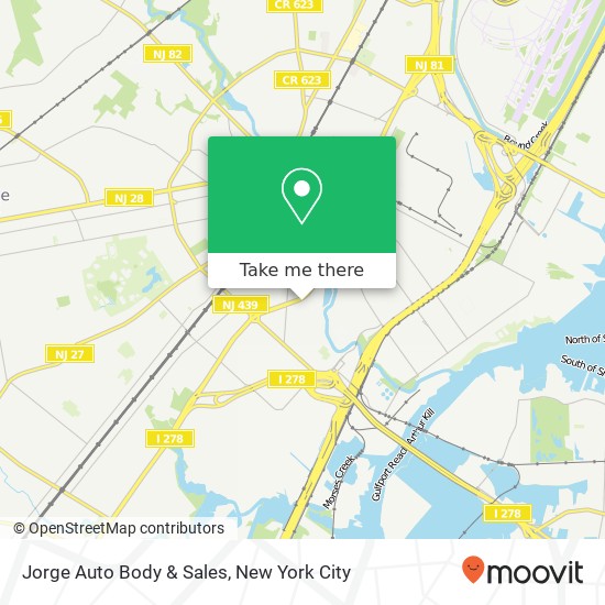 Mapa de Jorge Auto Body & Sales