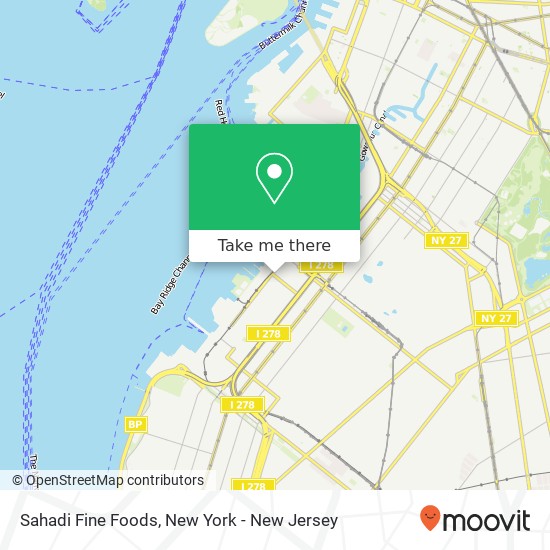 Sahadi Fine Foods map