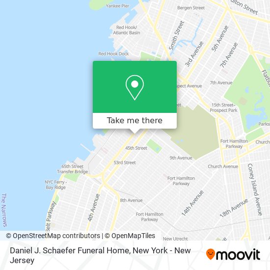 Mapa de Daniel J. Schaefer Funeral Home