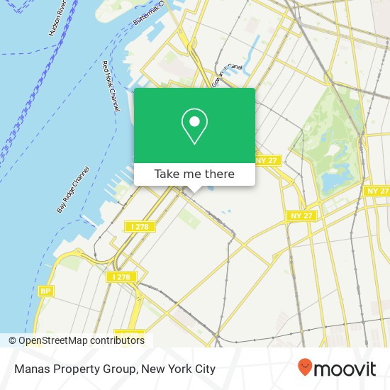 Manas Property Group map