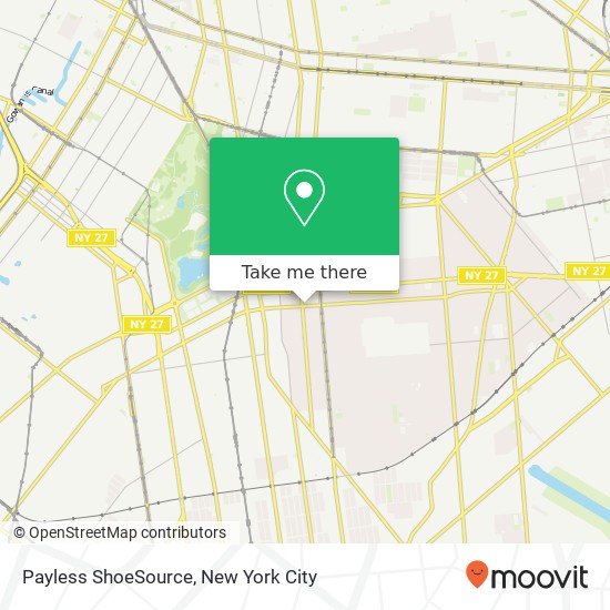 Payless ShoeSource map