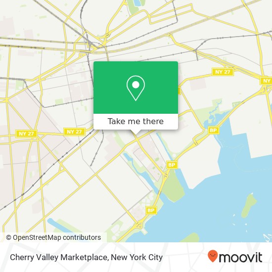 Cherry Valley Marketplace map