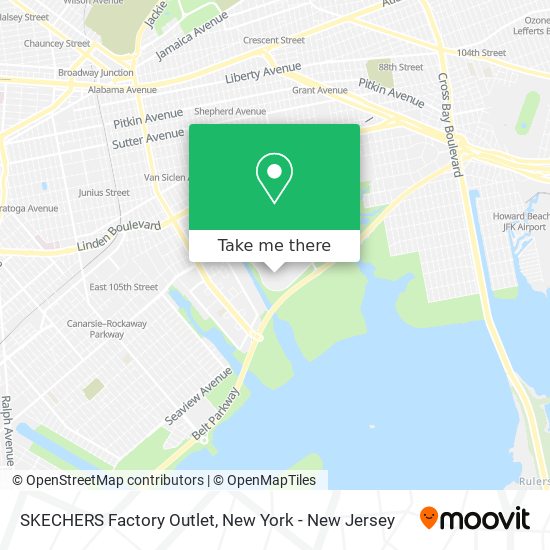 SKECHERS Factory Outlet map