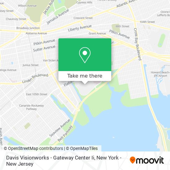 Mapa de Davis Visionworks - Gateway Center Ii