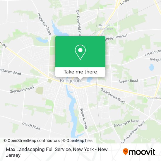 Max Landscaping Full Service map