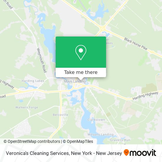 Veronica's Cleaning Services map