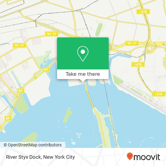 River Styx Dock map