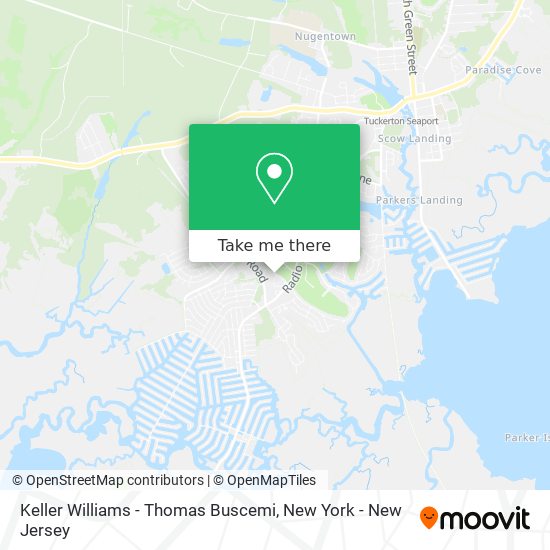 Keller Williams - Thomas Buscemi map