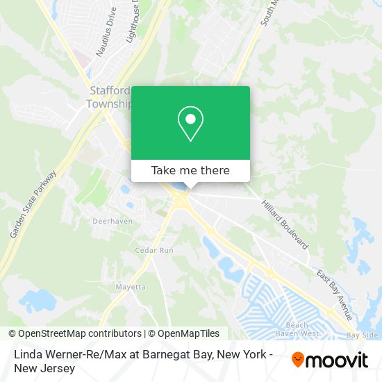 Mapa de Linda Werner-Re / Max at Barnegat Bay