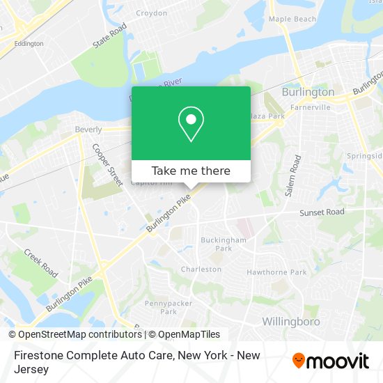 Firestone Complete Auto Care map
