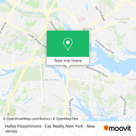 Halley Fitzsimmons - Exp Realty map