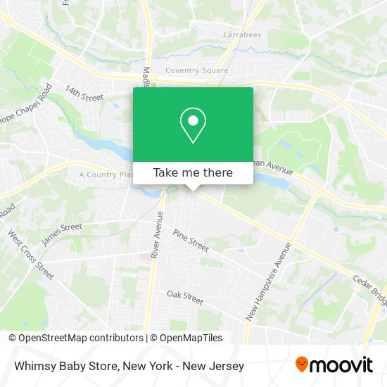 Whimsy Baby Store map