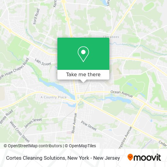 Cortes Cleaning Solutions map