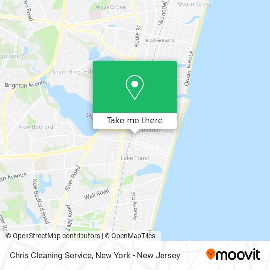 Chris Cleaning Service map