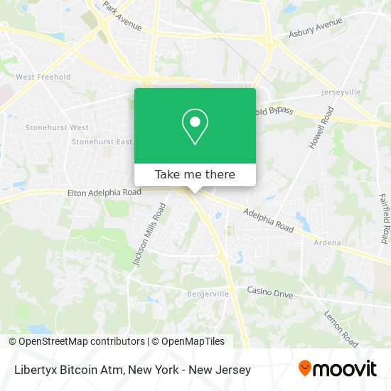 Libertyx Bitcoin Atm map