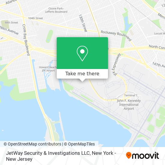 Mapa de JetWay Security & Investigations LLC