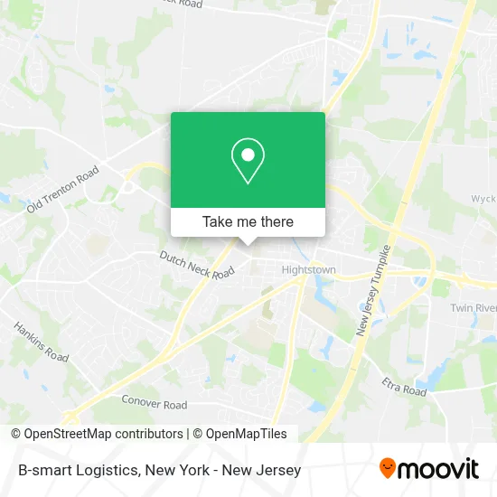 B-smart Logistics map