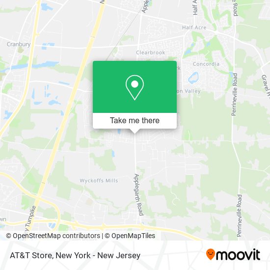 AT&T Store map