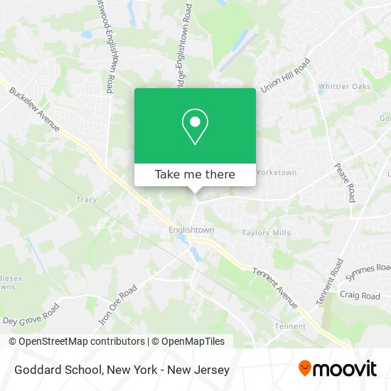 Goddard School map