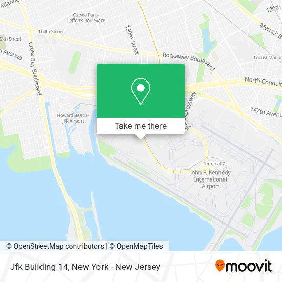 Jfk Building 14 map
