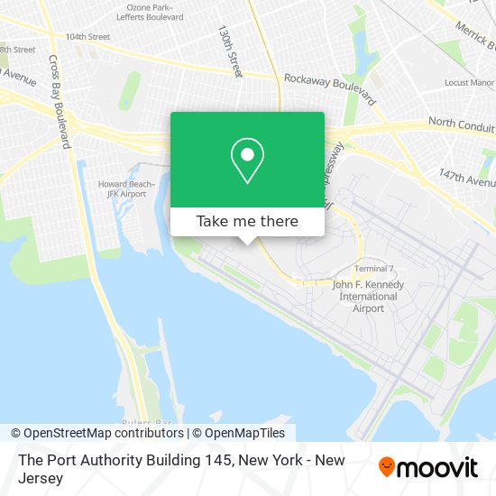 The Port Authority Building 145 map