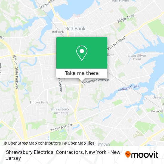 Mapa de Shrewsbury Electrical Contractors