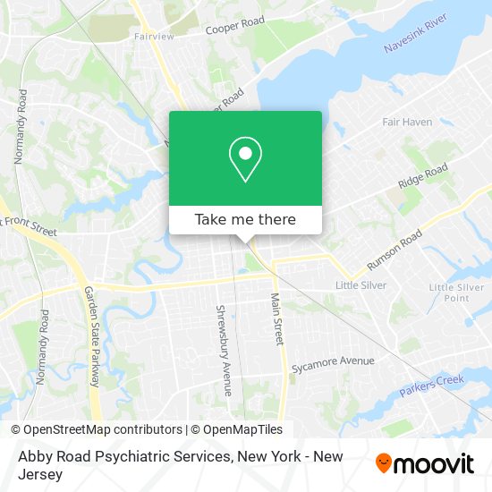 Abby Road Psychiatric Services map