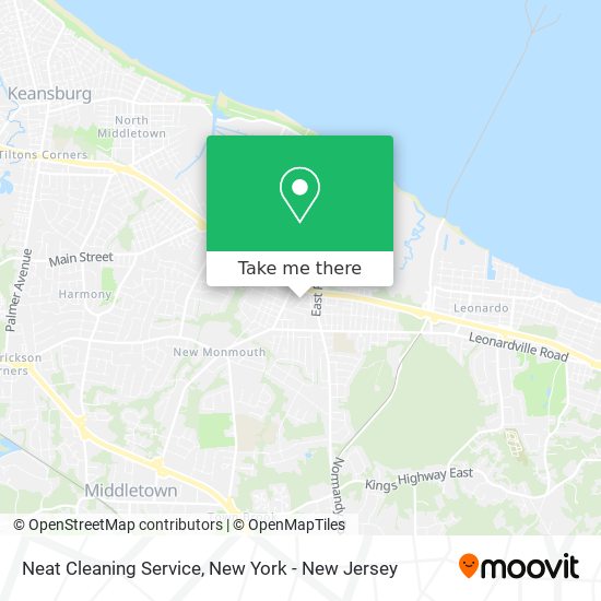 Neat Cleaning Service map