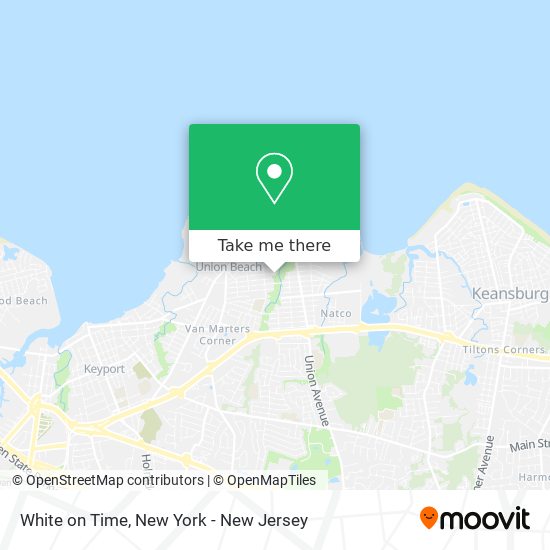 White on Time map