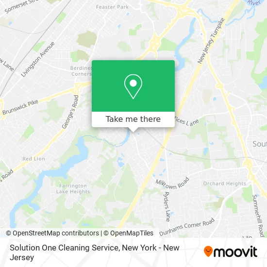 Solution One Cleaning Service map