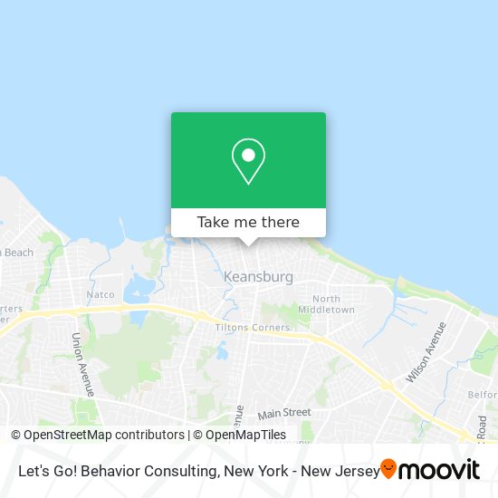 Let's Go! Behavior Consulting map