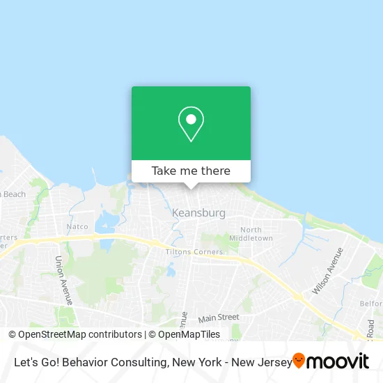 Let's Go! Behavior Consulting map