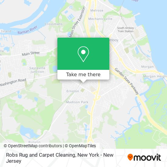 Robs Rug and Carpet Cleaning map