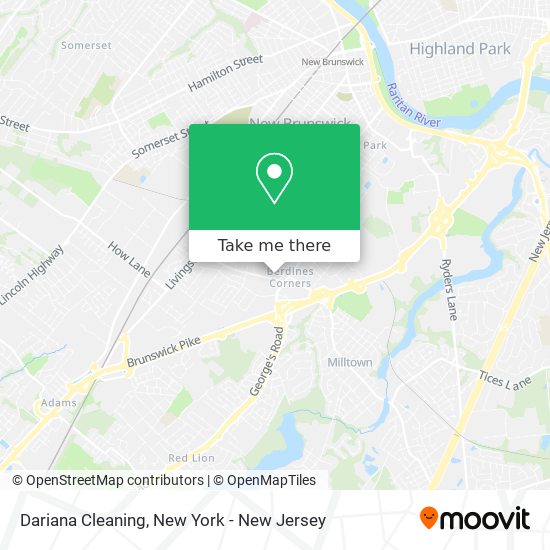 Dariana Cleaning map