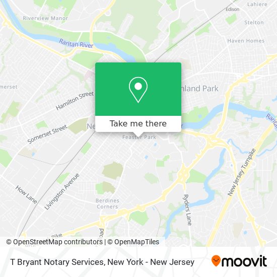 Mapa de T Bryant Notary Services