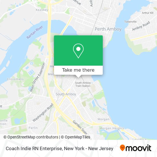 Coach Indie RN Enterprise map