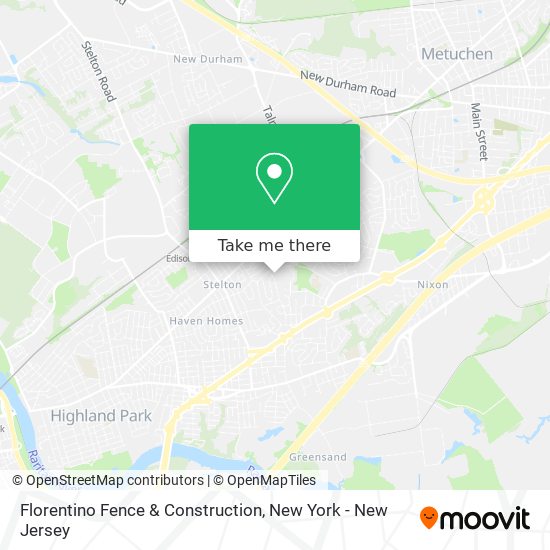Florentino Fence & Construction map