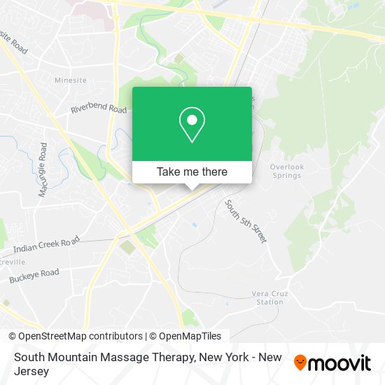 South Mountain Massage Therapy map